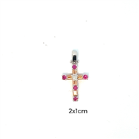 Pendant Cianfrone Gioielli Man in Gold Rubino 0.10 Ct PEOR-11-198 - PEOR-11-198